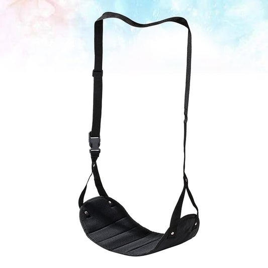 Toyvian 1Pcs Flight Foot Hammock Black Easy to Carry for People who Sit for Long Periods