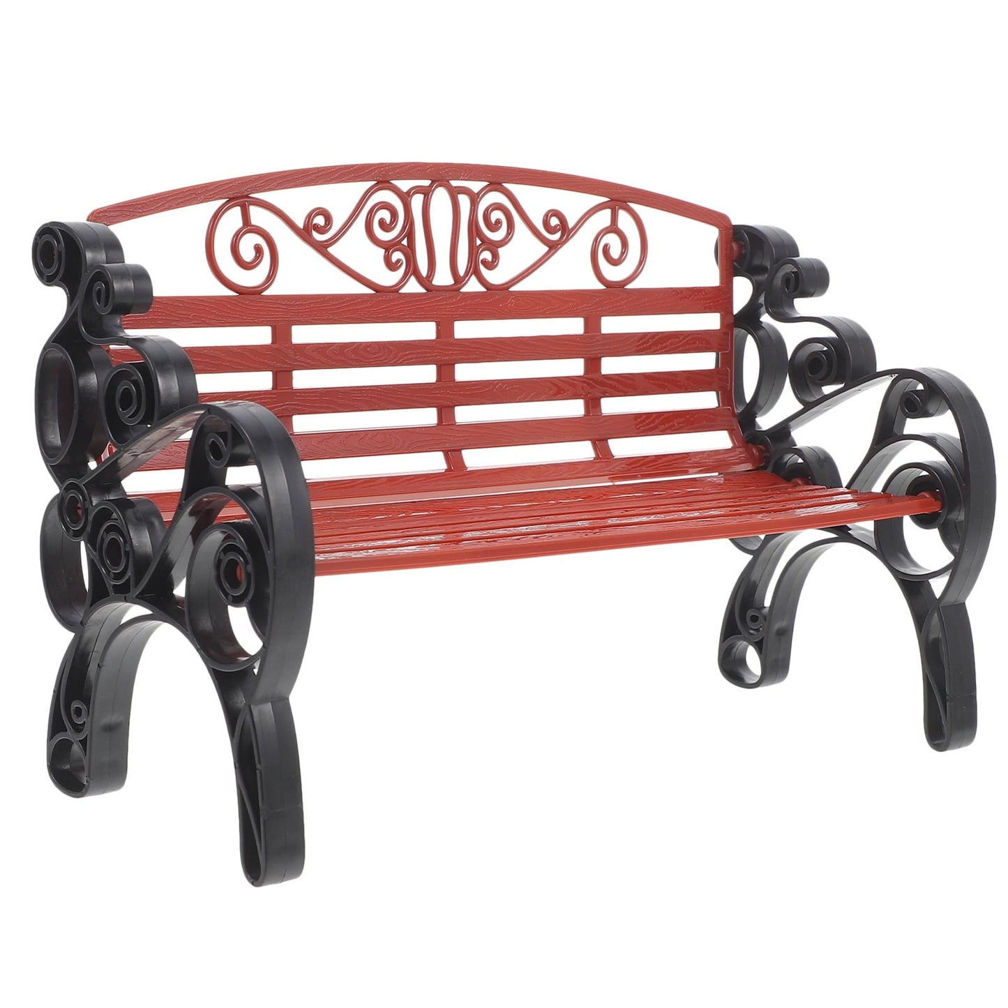 UNOMOR Mini Garden Bench Model ABS Multi Scene Accessories Adults 1Pack