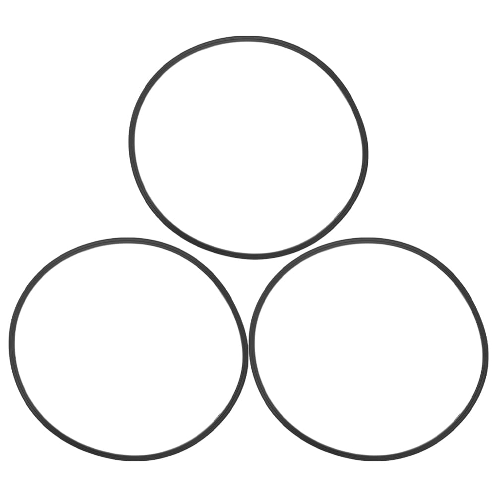 WEUVEB 3Pcs Round Barstool Base Ring Pads Non Slip Rubber Floor Protectors for General Users