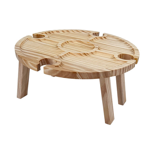 WORGEOUS Picnic Folding Desk Wine Storage 1Pcs 15.7Cm Height