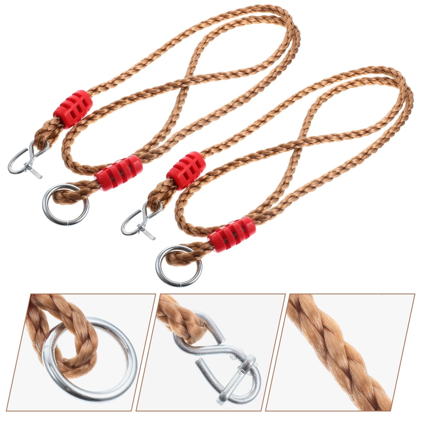 WRISTBIQUE Hammock Rope Strap Swing Rope PE 2Pcs