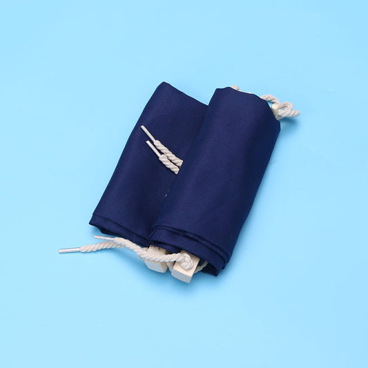 Worgeous 3Pack Dark Blue Foot Hammock for Under Desk 11.8x6.7x0.4in