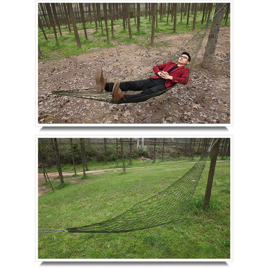 Worgeous 军绿吊 Camping Hammock with Rain Fly Bed Net Mesh Travel Green