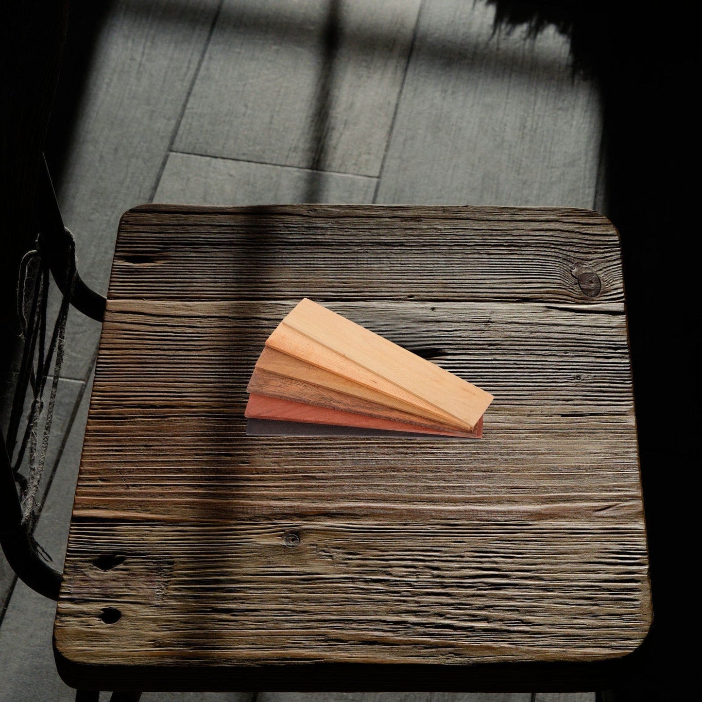 Pawsdot Garden Bench Panels 6Pcs Textured Wood Board Rectangular Planks for Outdoor Use