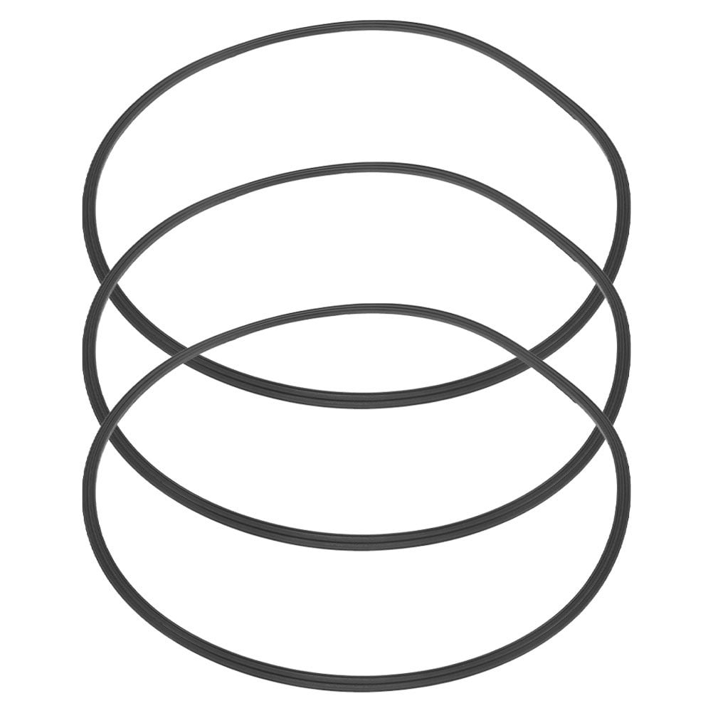 WEUVEB 3Pcs Round Barstool Base Ring Pads Non Slip Rubber Floor Protectors for General Users