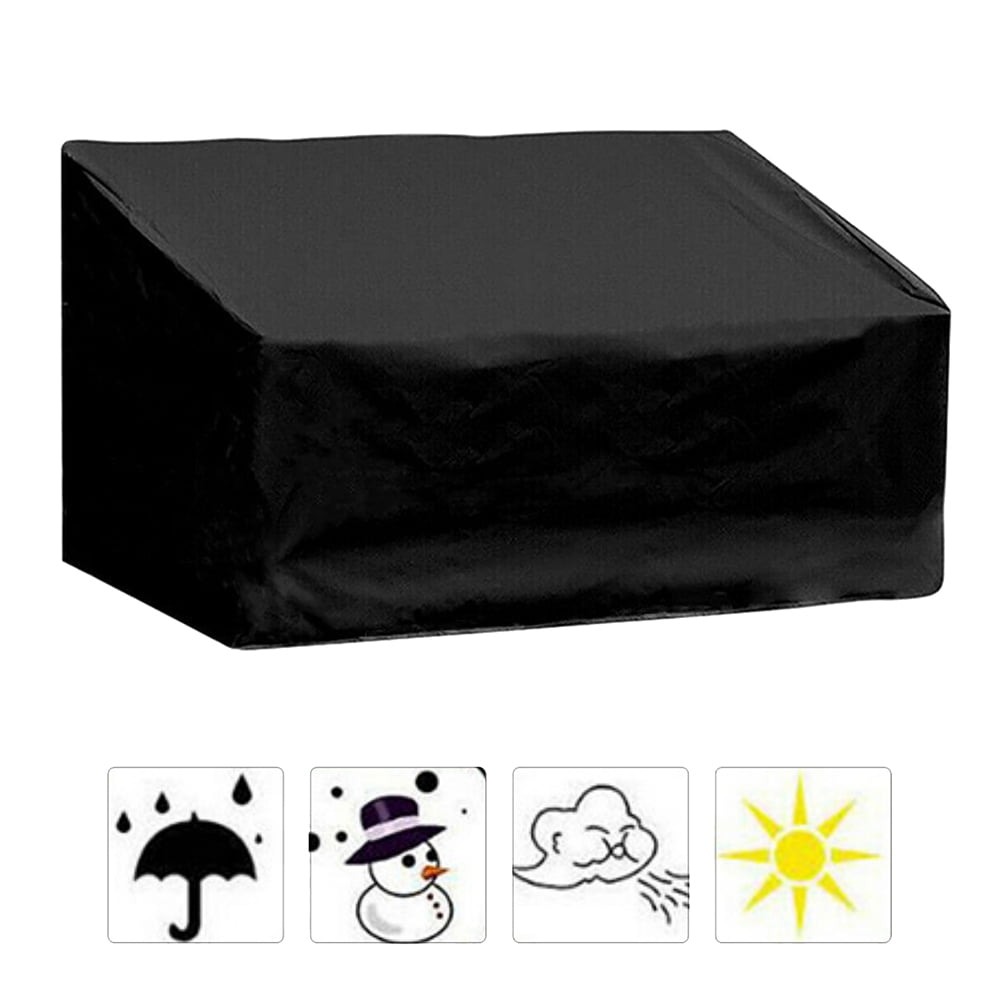 Raindrops 1pc Outdoor Garden Bench Cover Oxford Cloth Protector For Seater Dust Design For Park And Garden Seats