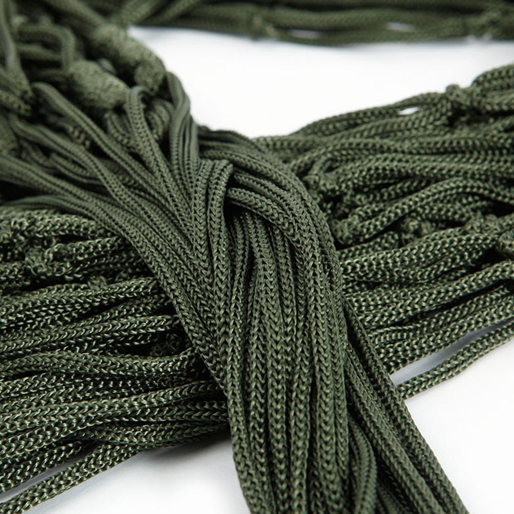 Raindrops 1Pack Nylon Hammock Bed for Camping and Hiking with Green Color 11.8*3.1*0.2in