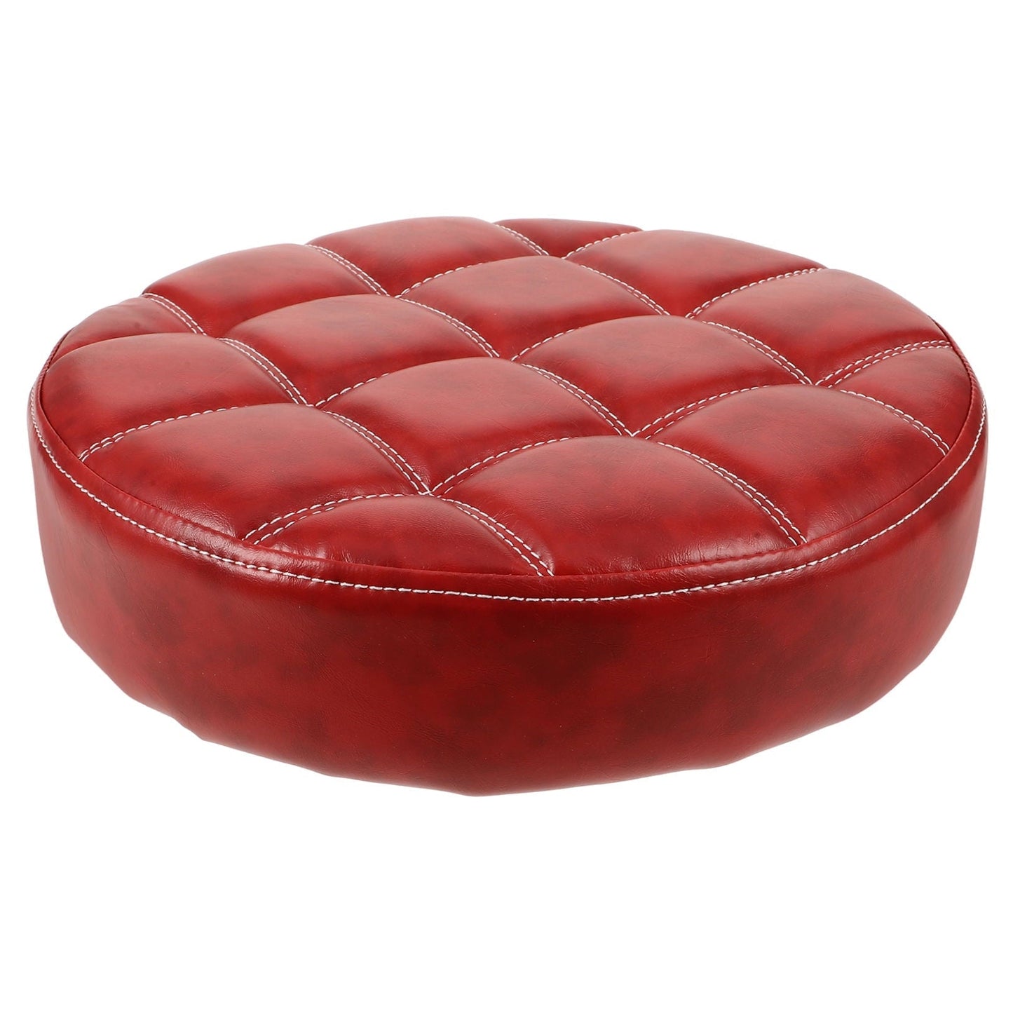FUEENIRVA Round Stool Pu Seat Comfortable Sitting For Bar Counter 12.58X12.58X2.95In 1Pack