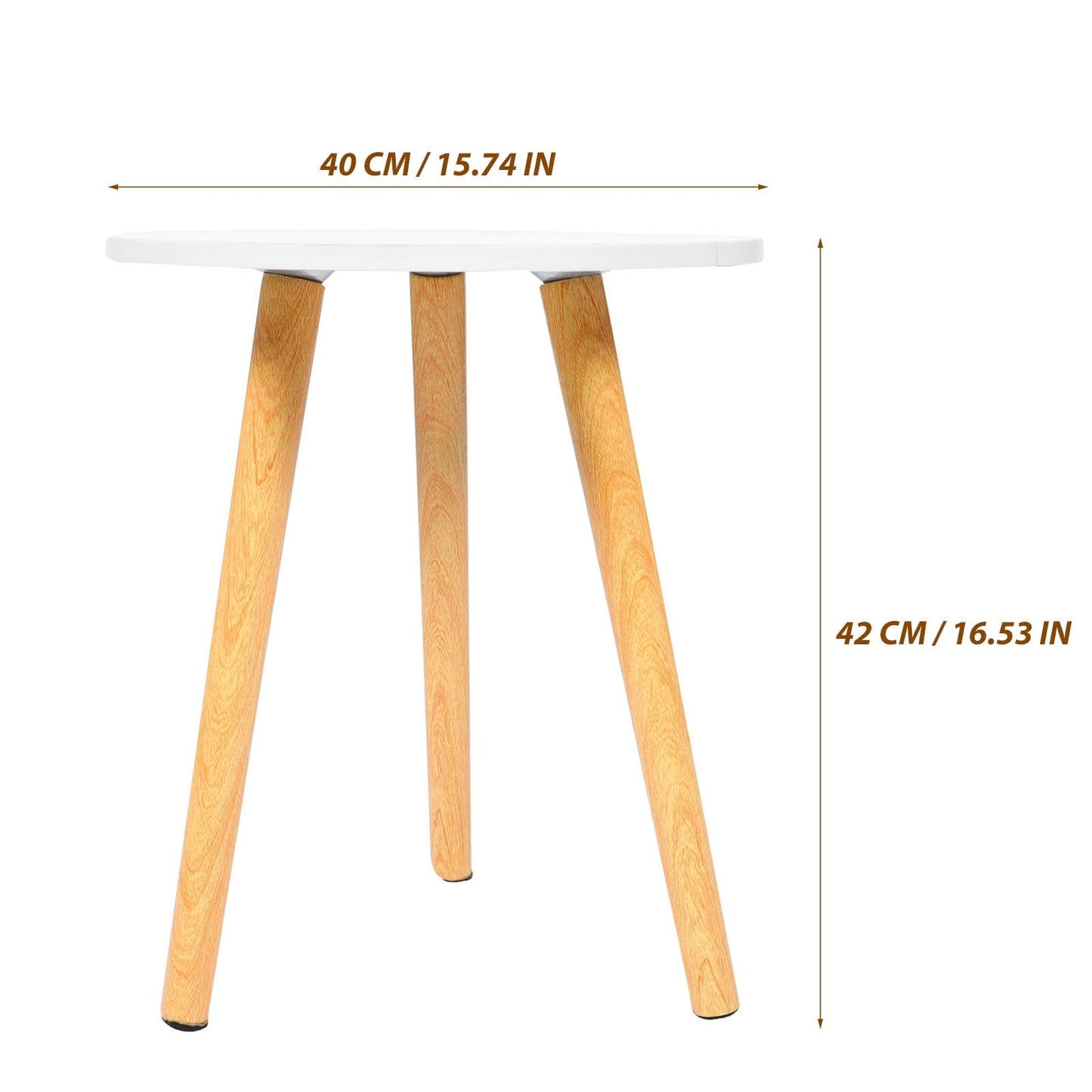 Toyvian 1Pack White Bed Side Rack with Density -saving Organizing Design