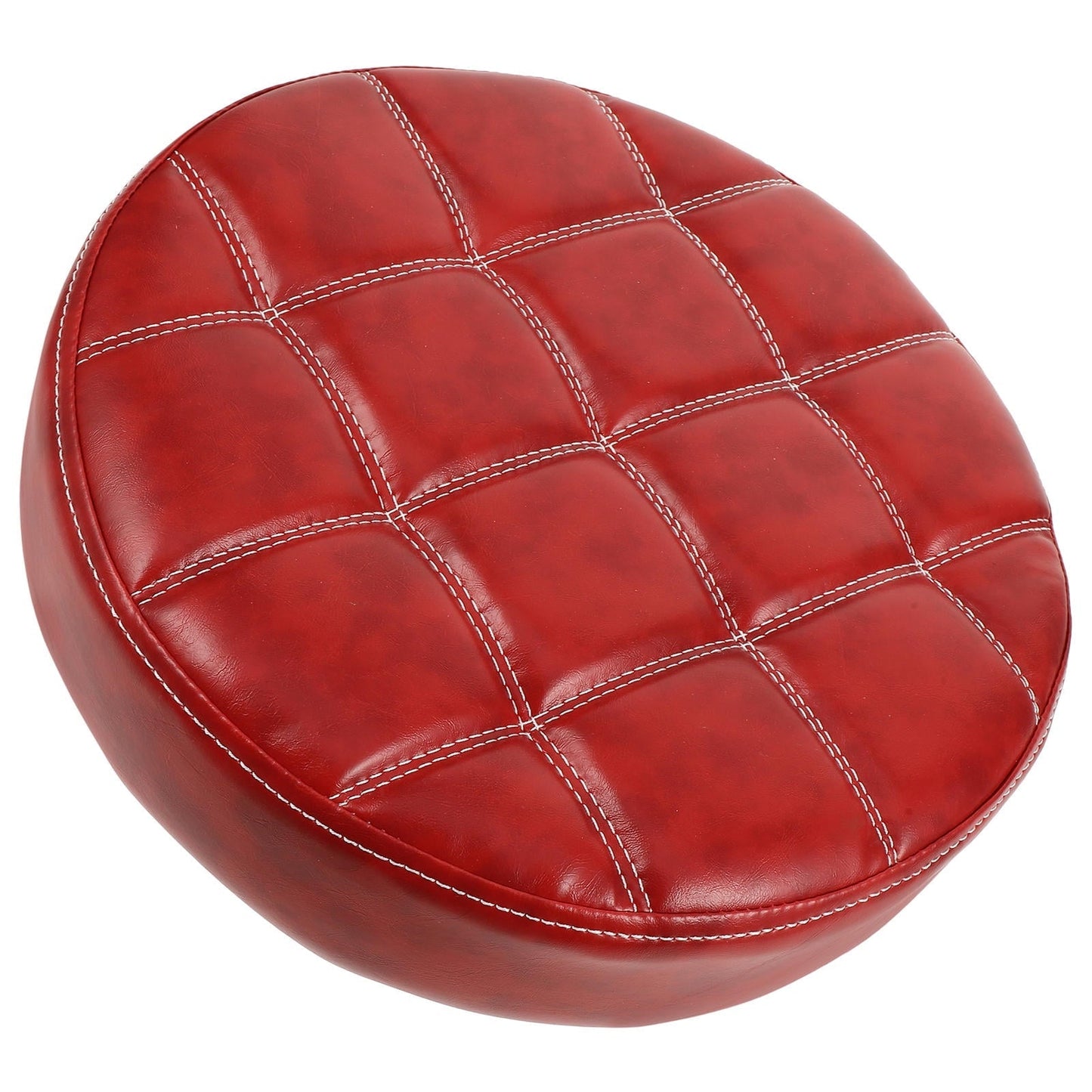 FUEENIRVA Round Stool Pu Seat Comfortable Sitting For Bar Counter 12.58X12.58X2.95In 1Pack