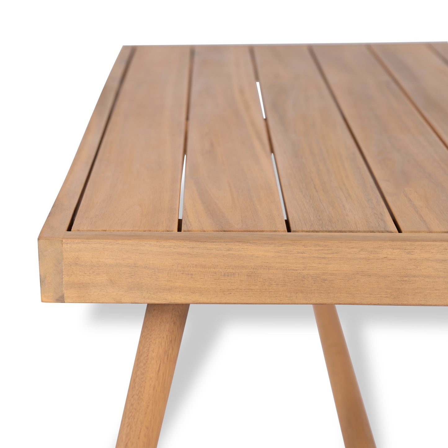 Christopher Knight Home 35.5" Outdoor Wood Rectangle Coffee Table, Patio Garden Accent Table, Teak