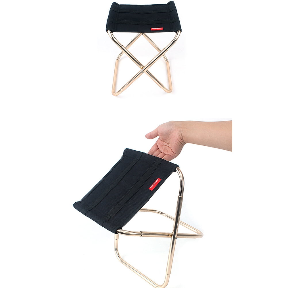SKISUNO Lightweight Foldable Chair Aluminium Alloy Oxford Cloth Portable for Camping Picnics 1Set 9.8x8.9x10.6in
