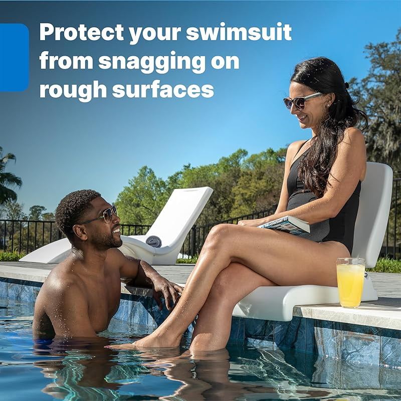 Folding Flip Seat, Lightweight Portable Outdoor Chair for Poolside, Camping, Beach, Boats, Durable Ground Chair with Back Support for Adults, Mint