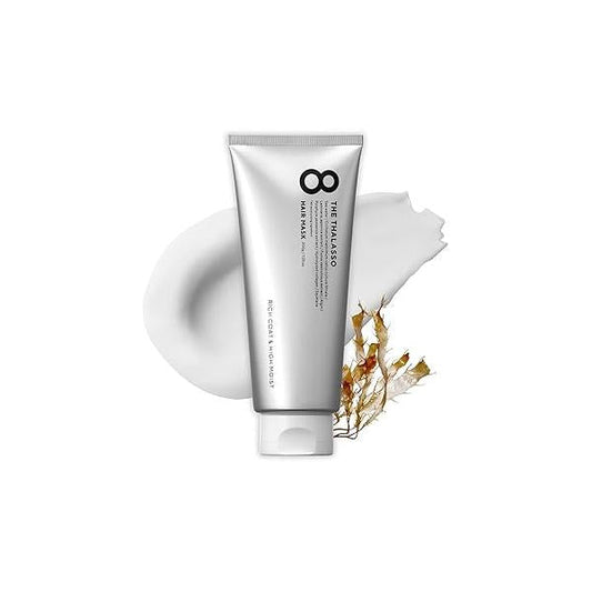 Hair Mask for Normal to Dry Women & Men, Deep Conditioner with Stem Cells Sea Water, Intensive Cream from Japan, Sulfate Paraben Free, MOIST, 7.05 Fl Oz