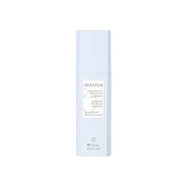 KERASILK Color Sealer | Provides Long-Lasting Protection Moisturizes & Strengthens Hair Fiber Conditions Detangles With Heat For Treated Lightened 75ml