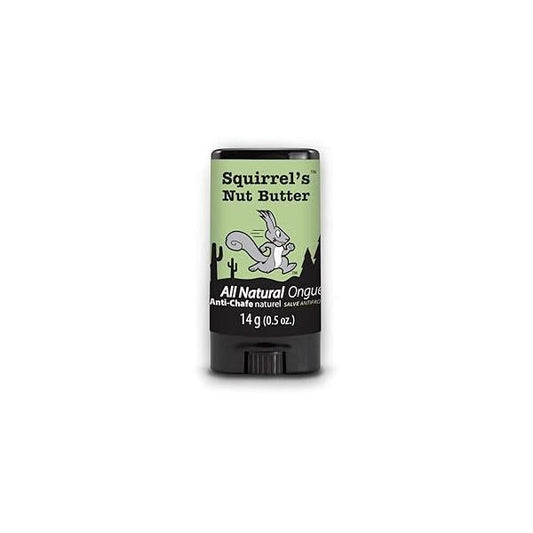 Squirrel's Nut Butter Travel Size Anti Chafe Stick | All Natural Prevention & Skin Care for Athletes, Runners Adventurers Thighs, Arms, Pack Straps More 0.5 oz