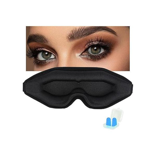 Eye Mask for Lash Extensions, Sleep Zero Pressure 3D Contoured Extension