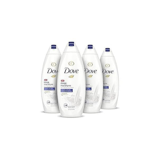 Dove Body Wash Deeply Nourishing - Pack of 4 22 oz