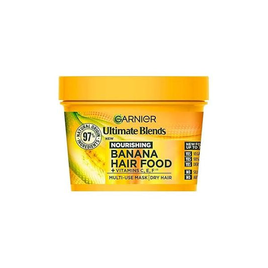 Garnier Ultimate Blends Hair Food Banana 3-in-1 Dry Mask Treatment 390ml