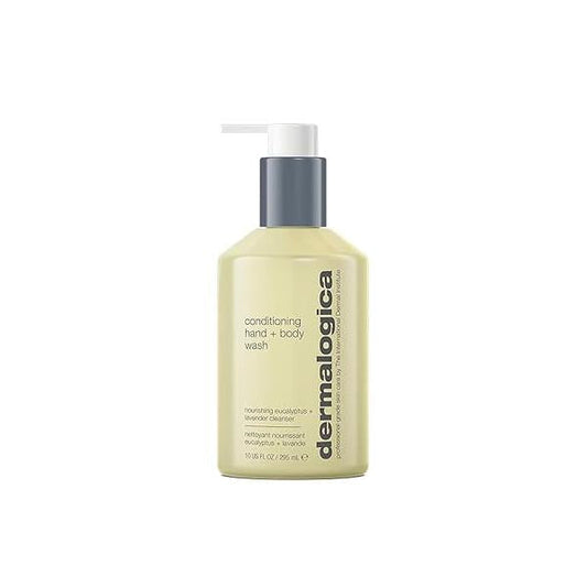 Dermalogica Conditioning Hand + Body Wash (10 Fl Oz) Shower Gel with Tea Tree Oil and Eucalyptus - Gently Conditions Cleanses