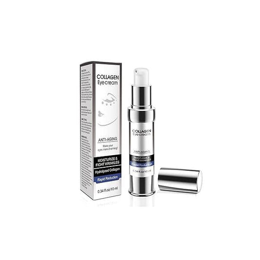 Eye Cream, Collagen Stick,Under Cream Anti Aging, Moisturizing Balm Reduces Wrinkles Fine Lines Dark Circles, Puffiness Bags, Skin Firming, Under and Around Eyes Women Men