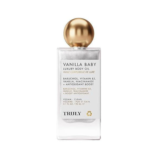 Truly Luxury Body Oil | Hydrating & Illuminating with Natural Shimmer For Smooth, Glowing Skin and Long-Lasting Fragrance