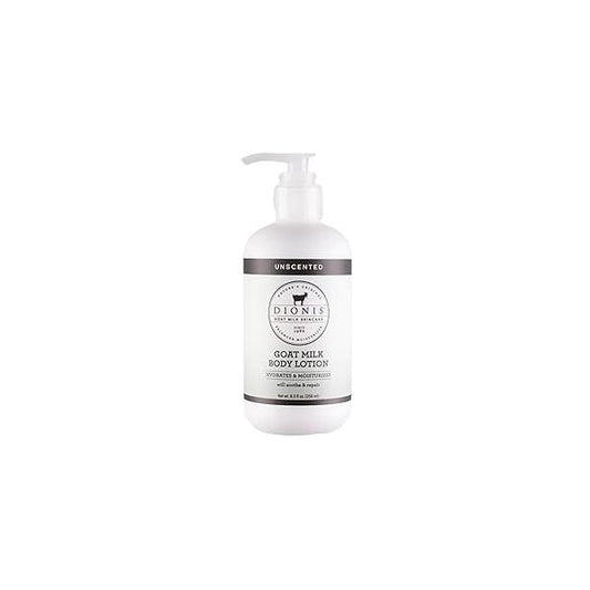 Dionis - Goat Milk Skincare Scented Lotion (8.5 oz) Moisturize Dry Skin, Great For All Skin Types, Made in the USA Cruelty-free and Paraben-free (Unscented)
