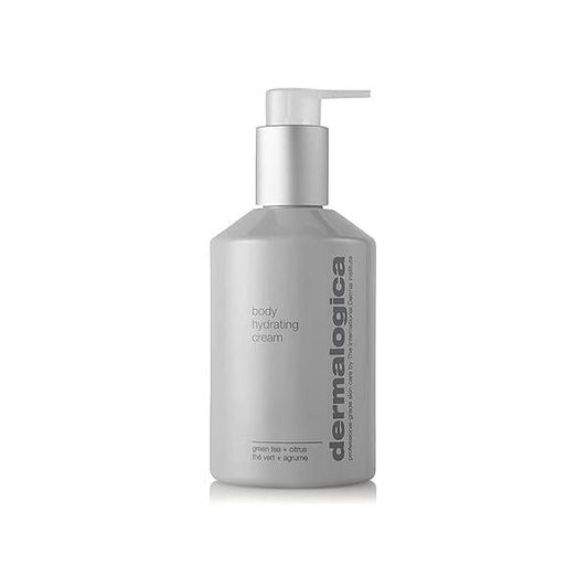 Dermalogica Body Hydrating Cream, Lotion with Green Tea and Lemon Oil - Gently Tones Hydrates Skin To Relieve Dryness, 10 Fl Oz