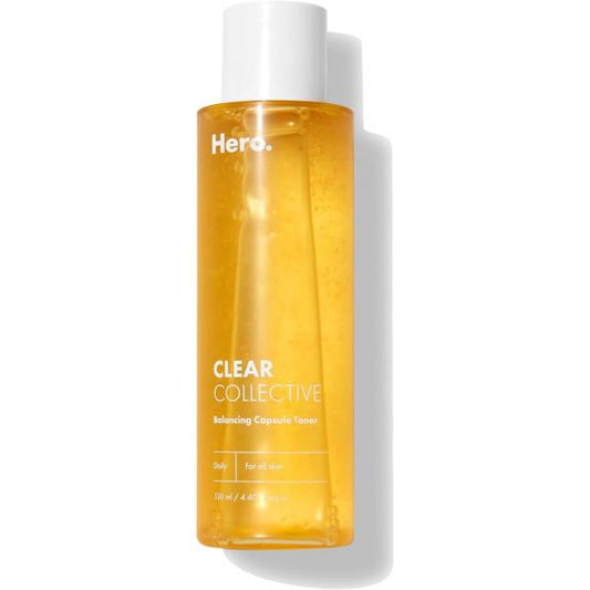 Hero Balancing Capsule Skin Toner for Face | All Types Pore Refining and Hydrating Facial Astringent 4.39 Fl Oz
