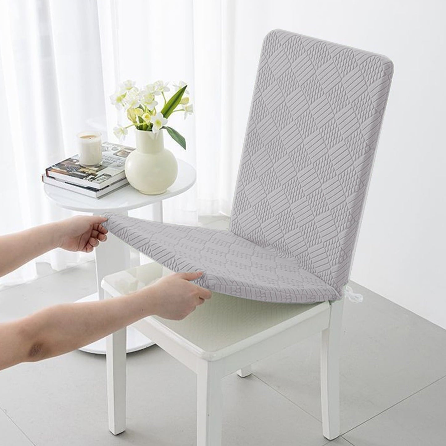 sruoe High Back Chair Cushions, Patio Chair Back Cushion, Chair Cushions, Seat Cushions Back Pad, Indoor Outdoor Chaise Lounge Back Pads for Home, Office Cushion, Nylon,Spandex